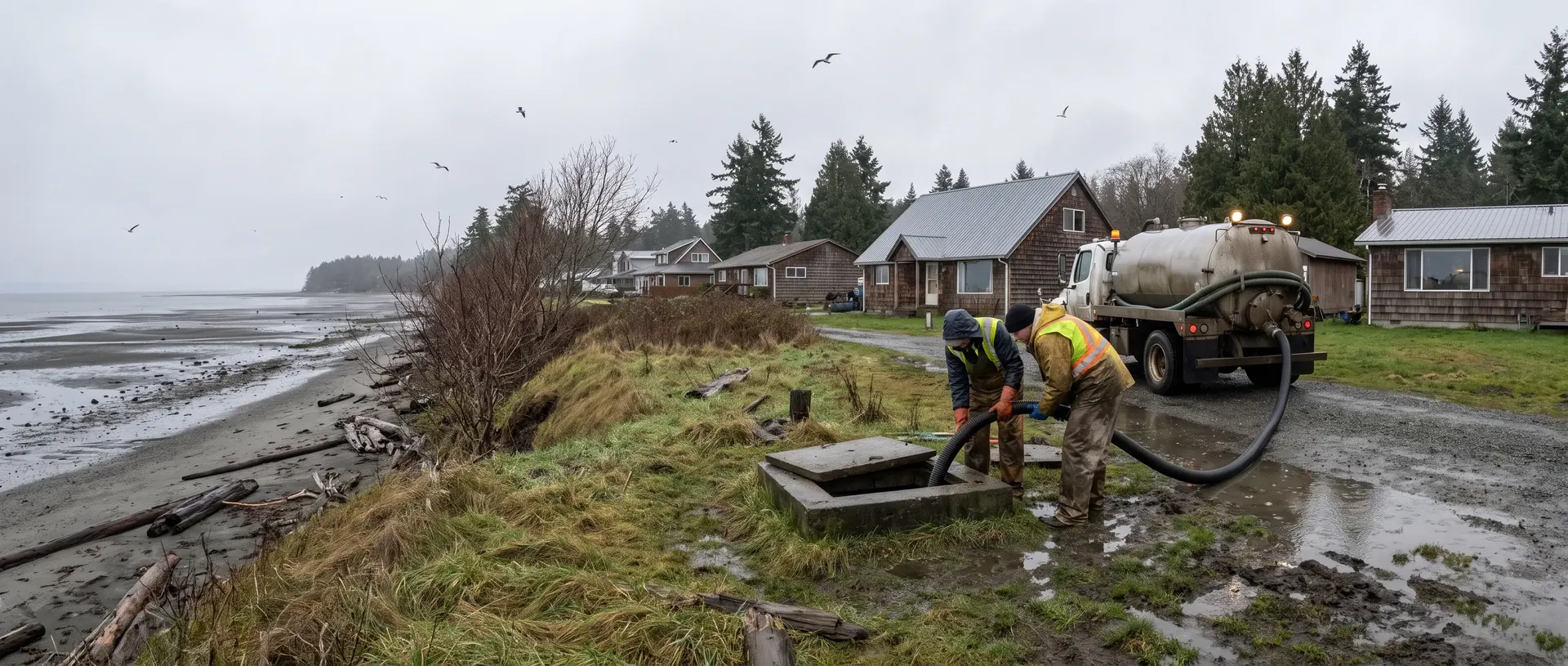 Shoreline properties near Blaine and Birch Bay