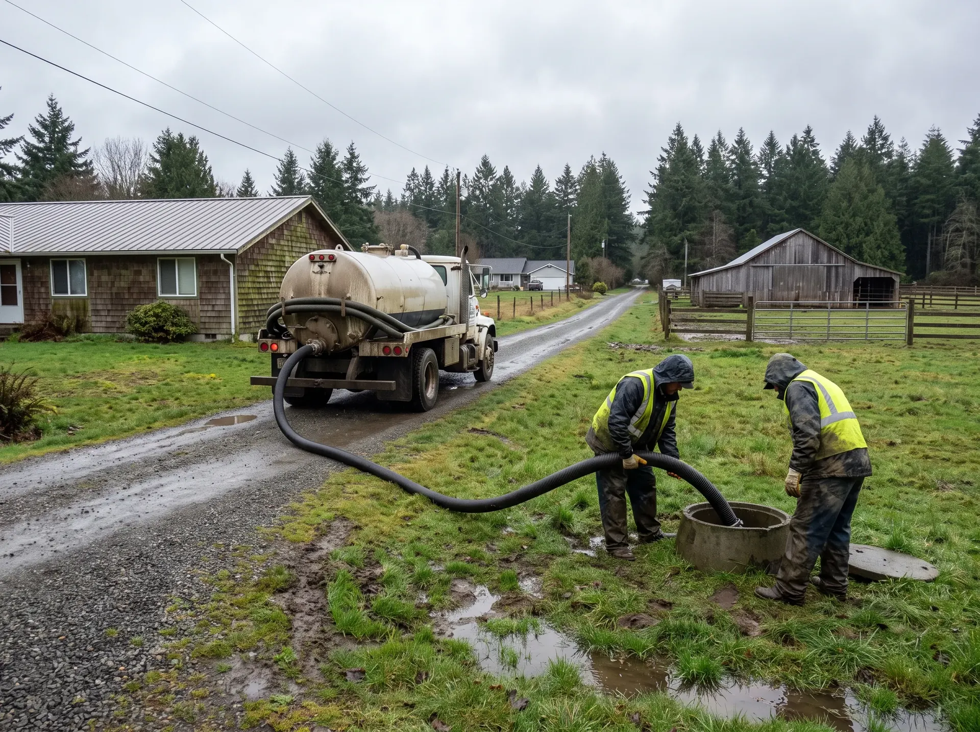 Rural acreage near Nooksack